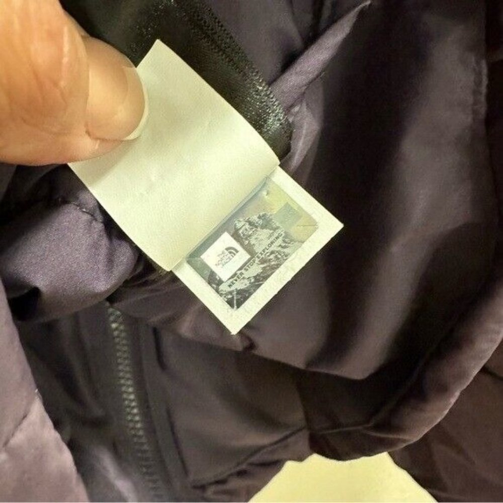 The North Face Wms Evelu Down Hybrid Jacket Plum Size Large - Picture 10 of 12